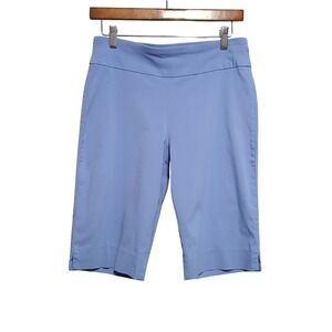 Ruby Rd Womens Periwinkle Blue Pull On Bermuda Shorts Style 47107 RP Size 6